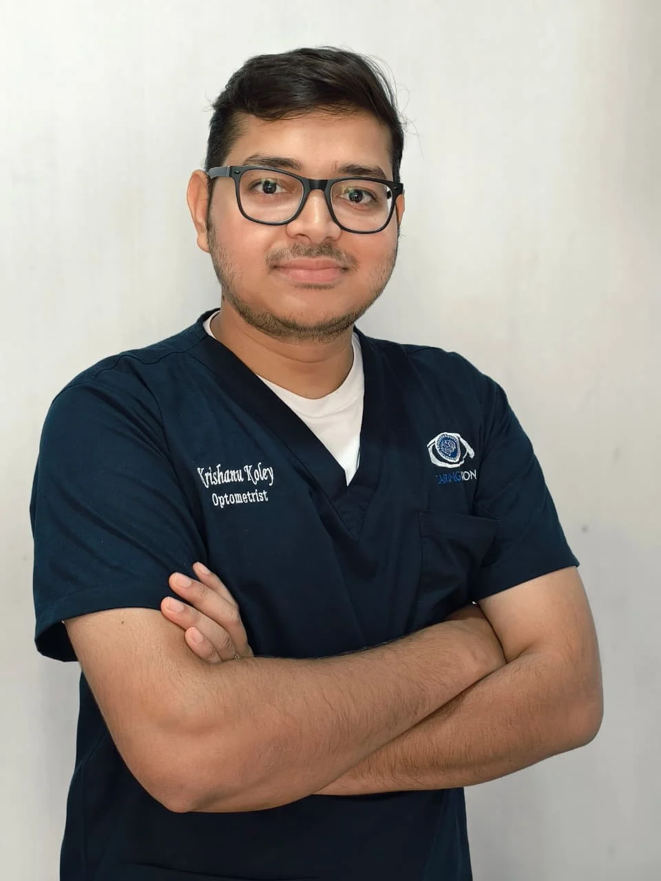Optometrist Krishanu Koley at Caring Vision Therapy